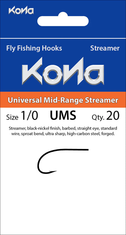 Kona Universal Mid-Range Streamer (UMS) hook